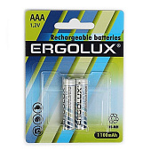 Аккумулятор AAA-1100мА.ч (2шт) Ergolux 12446