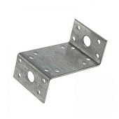  Уголок крепежный Z-образный 55х105х90х1,8-2,0мм цинк 