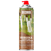 Аэрозольная побелка для покраски деревьев белая DECORIX, 650 мл Аэрозольная побелка для покраски деревьев белая DECORIX, 650 мл