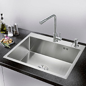 Набор 3 в 1 кухонная мойка+ корзина раздвижная+ дозатор врезной MR-5843 РМС Набор 3 в 1 кухонная мойка+ корзина раздвижная+ дозатор врезной MR-5843 РМС