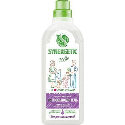 Пятновыводитель Synergetic 1 л Пятновыводитель Synergetic 1 л