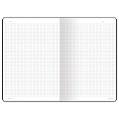  Блокнот с резинкой в клетку 96л, БОЛЬШОЙ ФОРМАТ А4 204х299мм, BRAUBERG, Landscape,115531 
