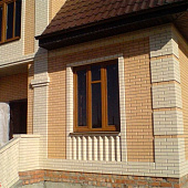  Кирпич керамический ваниль (бежевый) 1НФ 250х120х65мм [М200-250] /Копылово 