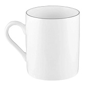 Кружка, 300 мл, фарфор, белый,White Platinum MW601-RR0056 Кружка, 300 мл, фарфор, белый,White Platinum MW601-RR0056