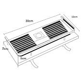  Полка для душевой стойки диаметр 22 мм VS03 Voda 