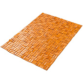 Коврик для ванной 40х60 бамбуковый Коврик для ванной 40х60 бамбуковый