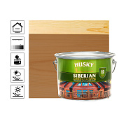 HUSKY SIBERIAN «Суперлазурь» ореховое дерево 9л HUSKY SIBERIAN «Суперлазурь» ореховое дерево 9л