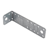 Угол крепежный асимметричный KUAS 140x40x40x1.8-2,0мм цинк Угол крепежный асимметричный KUAS 140x40x40x1.8-2,0мм цинк