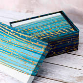 Подарочная коробка «Golden lines», 18х12х7 Подарочная коробка «Golden lines», 18х12х7