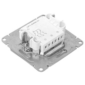  Выключатель встраиваемый 3 клавиши, цвет алюминий, EKF Эпика 