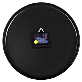 2626-004 (10) Часы настенные из металла, d=27 см, черный "Текстура дерева" 2626-004 (10) Часы настенные из металла, d=27 см, черный "Текстура дерева"