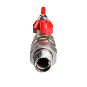 Кран шар баб угловой 1/2" ВН со сгоном Кран шар баб угловой 1/2" ВН со сгоном