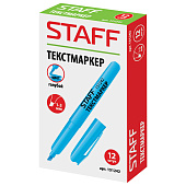  Текстовыделитель STAFF Manager HL-238, голубой, линия 1-3 мм, 151242 