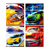 Тетрадь 36л. А5. Alingar Cars Concept, линия, офсет, 4 дизайна, AL7418 Тетрадь 36л. А5. Alingar Cars Concept, линия, офсет, 4 дизайна, AL7418