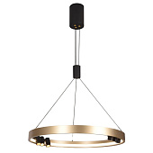 Светильник подвесной LED G52128/1+6BK GD+BK 53Вт /Gerhort