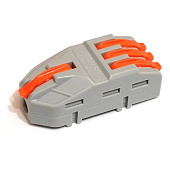  Клемма разветвительная СМК 421-3 однополюсная, 2шт 