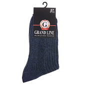 Мужские носки Grand Line М-60, джинс, р. 27 