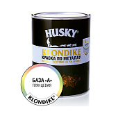 Краска по металлу глянцевая HUSKY-KLONDIKE база А  0,9л