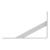  Кронштейн 250х150х30х4мм, усиленный, белый, Сибртех 