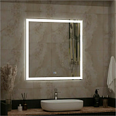 Зеркало с LED подсветкой Mercury Led 800х800 Континент Зеркало с LED подсветкой Mercury Led 800х800 Континент