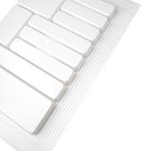  Лоток для столовых приборов 800 мм, белый T80WT 