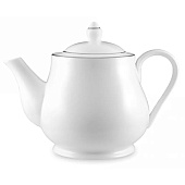  Чайник заварочный, 1 л, фарфор, белый,White Platinum MW601-RR0061 