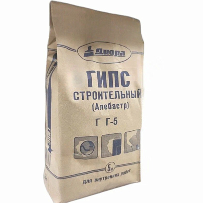 Алебастр Г-5 (5кг) /Диола 