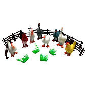 Набор Домашние животные 8 шт + аксессуары 27х17 см / пакет 830Q Набор Домашние животные 8 шт + аксессуары 27х17 см / пакет 830Q