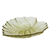 Блюдо Autumn forest, 16х14 см, зеленое, Лист ANLAF-11101-AU25 Блюдо Autumn forest, 16х14 см, зеленое, Лист ANLAF-11101-AU25