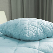  Подушка 70х70 ОдеялSon серия Сова, микрофибра, голубой, ПСС-616у 