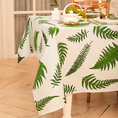  Скатерть (репс) 144х180 Этель Папоротник 10783194 