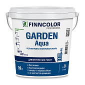 Эмаль акриловая п/мат GARDEN AQUA база C 0,9 л
