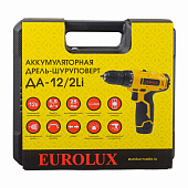 Дрель-шуруповерт аккумуляторная ДА-12/2Li Eurolux Дрель-шуруповерт аккумуляторная ДА-12/2Li Eurolux