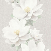  Обои 0.53х10м Ясмин арт. 10139-21 Светло-серый /Аспект 