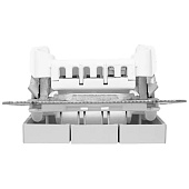  Выключатель встраиваемый 3 клавиши, цвет белый, EKF Эпика 