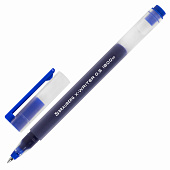 Ручка гелевая синяя BRAUBERG X-WRITER 1800, линия 0,35мм, 144134 Ручка гелевая синяя BRAUBERG X-WRITER 1800, линия 0,35мм, 144134