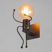 Бра классическое Человечек 2 40Вт Е11 черный /BayerLux Бра классическое Человечек 2 40Вт Е11 черный /BayerLux