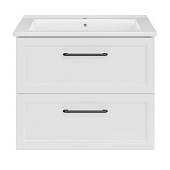 Тумба Белмонти 65 подвесная/напольная Софт белый с раковиной Оскар 65 Тумба Белмонти 65 подвесная/напольная Софт белый с раковиной Оскар 65