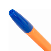  Ручки шариковые с грипом Brauberg Ultra Gt Orange, 10 штук, синие, 0,35 мм, блистер, 144057 