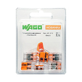  Клемма универс. компактная 2-х проводная 221-412 (6 шт) 