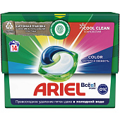 Капсулы для стирки ARIEL Liquid Capsules Color 14X19.5г Капсулы для стирки ARIEL Liquid Capsules Color 14X19.5г