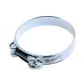 Хомут шарнирный 149-161мм (белый цинк ) Хомут шарнирный 149-161мм (белый цинк )