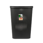 Корзина для белья INFINITY 60л тёмно-серая 04754-G43-09