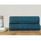  Полотенце 50х90 Fine Line Завиток бордюр, махровое, адриатика 