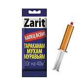 Гель от тараканов и муравьев ЗИНДАН КАПЕЦ ВСЕМ 30гр шприц карамель Гель от тараканов и муравьев ЗИНДАН КАПЕЦ ВСЕМ 30гр шприц карамель