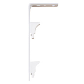  Кронштейн стеновой МОДЕРН двухрядный белый 