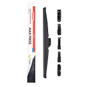  Щетка стеклоочистителя каркасная зимняя SKYWAY MAX PRESS 6 адаптеров в коробке 47,5см/19" 