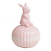 Шкатулка для украшений керамика Зайчик, 10,5х7,4х7,4 см, микс, 7985090 Шкатулка для украшений керамика Зайчик, 10,5х7,4х7,4 см, микс, 7985090