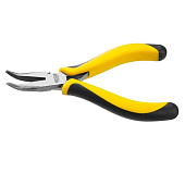 Тонкогубцы изогнутые TopGrip, STAYER 2218-3, 120мм