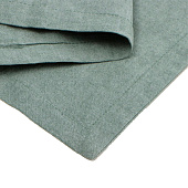  Наволочка SL Home "Деним" 70х70+2 см, цв.оливковый, 100% жатый хлопок 10245505 